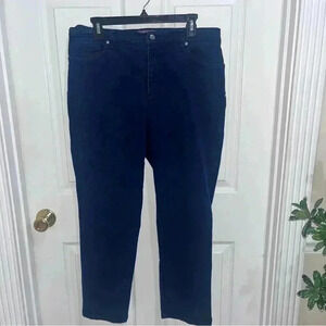 Gloria Vanderbilt jeans navy in color